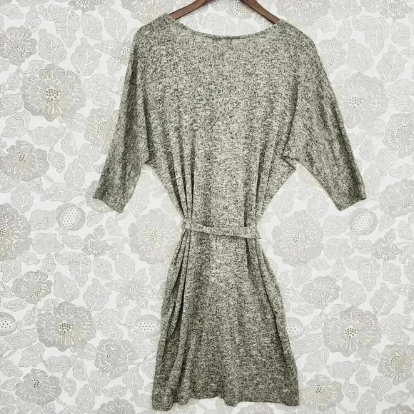 NWT Lane Bryant Womens 14/16 Marled Knit Dolman Sleeve Shift Dress Brown Shimmer - Picture 2 of 9